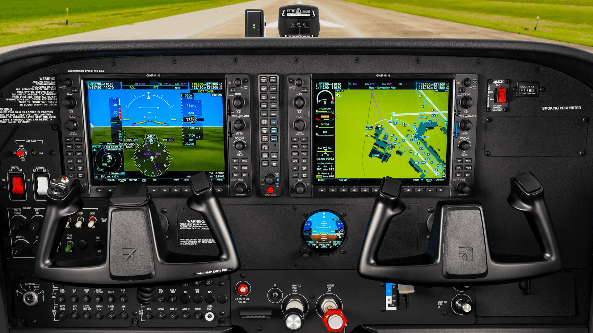 Cessna 172 glass cockpit